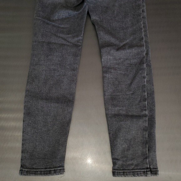 Everlane Washed Black High Rise Slim Straight Denim Jeans 25 - Picture 6 of 9